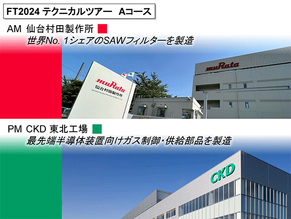 FT2024 テクニカルツアー Aコース